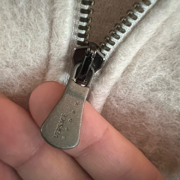 Versace Sport Wool Zip Up - Picture 8 of 8